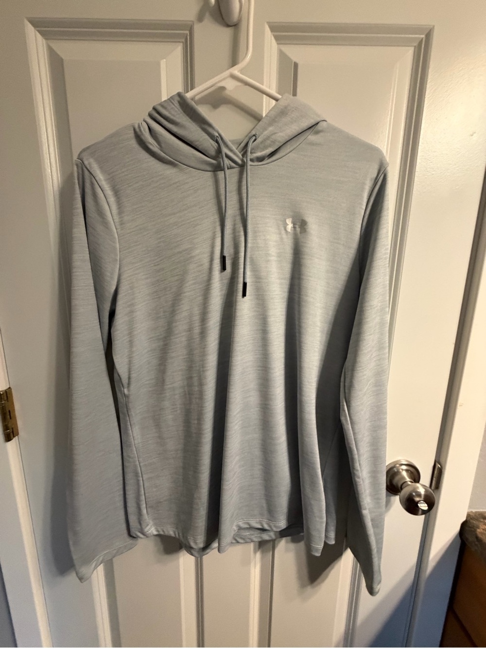 Under Armour Women’s Gray/Blue Performance Hoodie